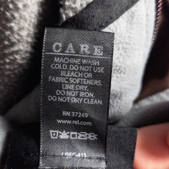 REI Women’s Jacket Brown Softshell Fleece Lined Zip Front Pockets Size Medium - Picture 11 of 12